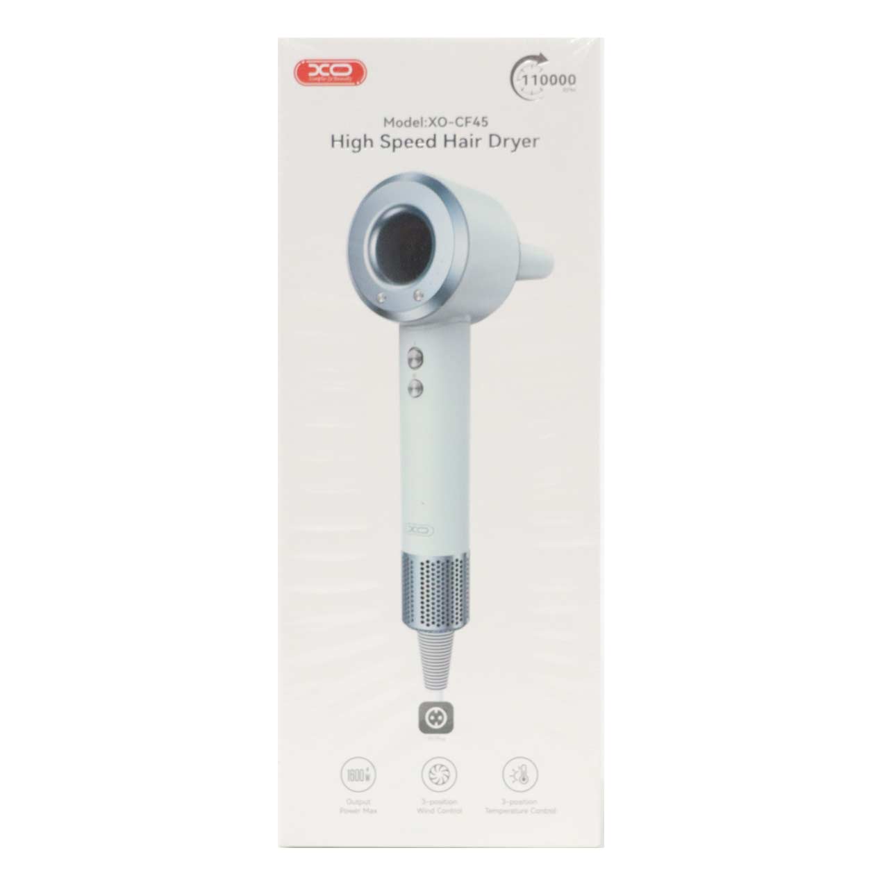 سشوار XO مدل XO - CF45 - آبی
